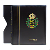 Álbum Moedas Super Luxo Nº 7 960 Réis 1810 - 1826 Preto Pro