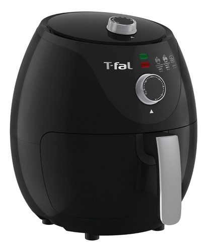 Freidora De Aire Eléctrica T-fal Freír Rostizar Asar Hornear Color Negro