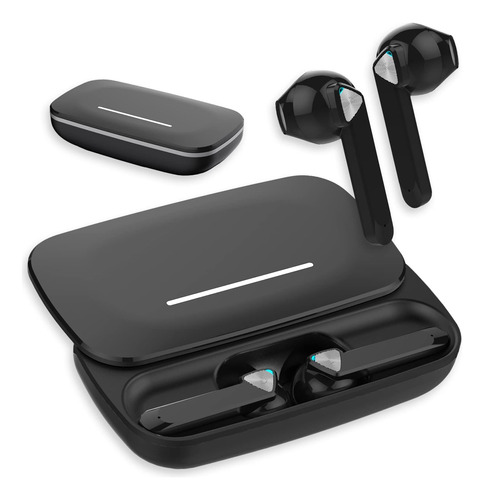 Ouloo Ipods Auriculares Tws 5.0 Real Hifi Auriculares Con Ca
