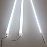 Barra De Led Com Capa Kit Com 4 De 1 Mt E Fonte 10a  