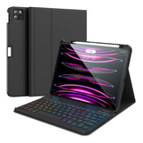 Funda Con Teclado Para iPad Pro De 11 Pulgadas (4.ª 2022),