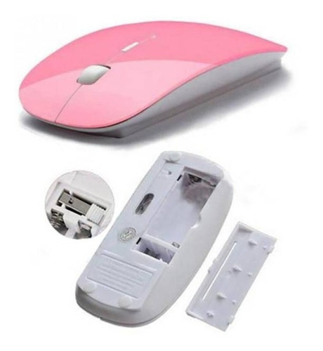 Mouse Sem Fio Wireless Óptico Ultra Slim Estilo P/ Entrega.