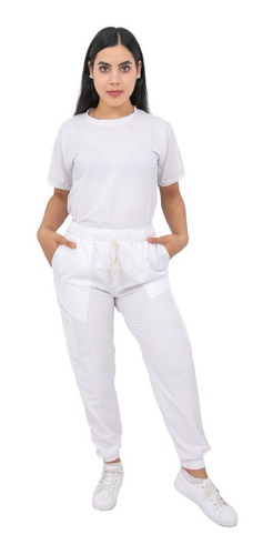 Uniforme Quirúrgico Stretch Antifluidos Mujer Jogger