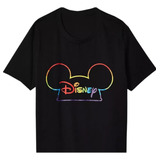  Playera Disney: Camiseta De Colores  Niños Y Adultos 