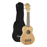 Ukelele Leonard Uk29 Okume Soprano Mate Satinado Natural