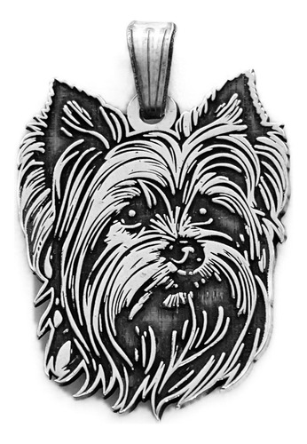 Dije Perro Yorkshire Terrier Plata 925