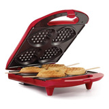 Maquina Para Hacer Waffles Holstein Housewares/rojo