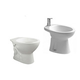 Combo De Sanitarios Ferrum Andina Inodoro Corto Y Bidet