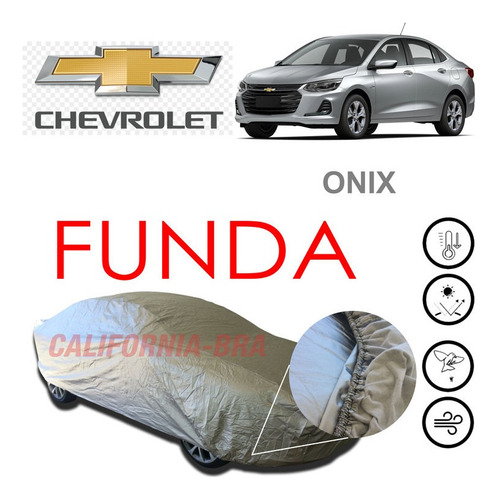 Cover Impermeable Broche Eua Chevrolet Onix 2023