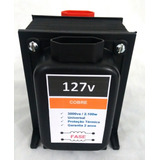 Transformador  Voltagem 127v 220v 3000va Em Cobre 9000 Btus