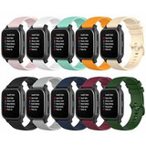 Pulseira Qghxo Silicone Macio Compatível Com Garmin Venu Sq