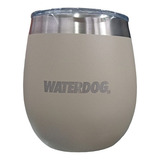 Vaso Térmico Waterdog Mate Copón Acero Inoxtapa 240cc Beige 