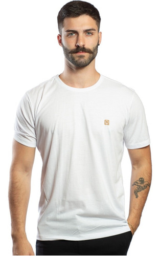 Camiseta Masculina Algodão + Pet Reciclado Premium 01