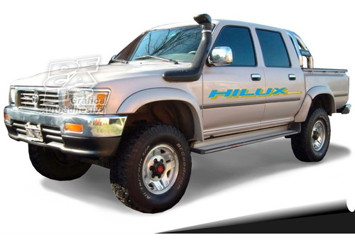 Calcomania Toyota Hilux Limited 4x4  Precio Por Cada Lado