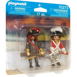 Playmobil Duo Pack Pirata Y Soldado De Capa Roja 70273