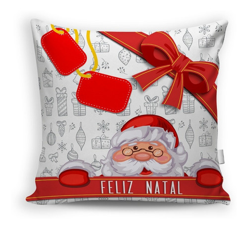 Kit Artes Editáveis Almofada Natal 2019 Vetores Papai Noel