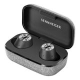 Fone De Ouvido In-ear Gamer Sem Fio Sennheiser Momentum True Wireless Preto E Prateado