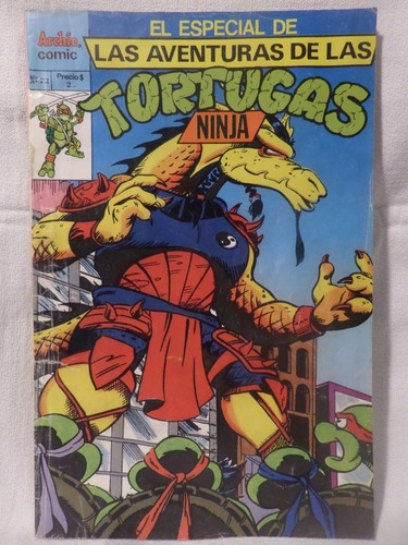 Las Aventuras De Las Tortugas Ninja,n°22, Archie Comic,1992