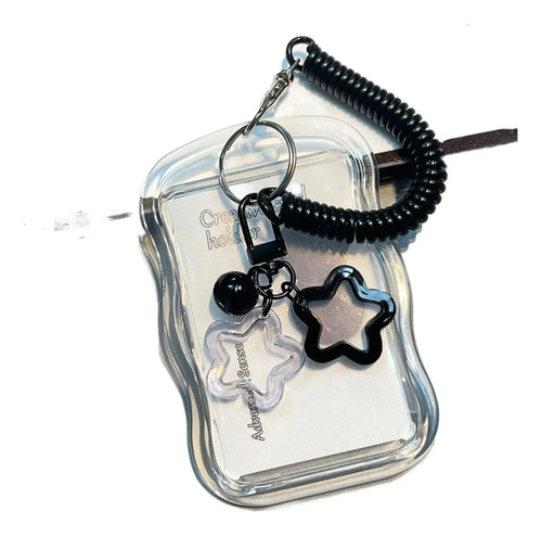 Suporte De Cartão Fotográfico Kpop Com Chaveiro Star