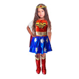 Disfraz Mujer Maravilla De Niña | Disfraz Wonder Woman Niña