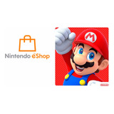 Cartão Nintendo Switch Eshop Card Brasil R$ 250 Reais