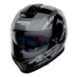 Casco Nolan N80-8 Meteor 67 Gris/ Negro/ Blanco