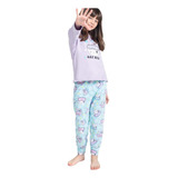 Pijama Nena Invierno Micropolar Cat Nap T 4-8 Mariene 2072a