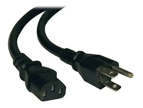 Cable De Corriente O Poder Pc O Monitor Y Otros 1.5mts