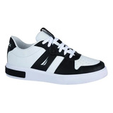 Tenis Comodo Deportivo Caminar Nautica Nela Blanco 1138451