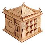 Esc Welt House Of Dragon Puzzle Box - Caja De Dinero Para Ju