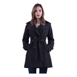 Piloto Mujer Impermeable Trench Lluvia Way Voo Campera Moda