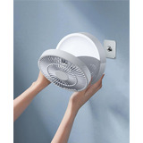 Ventilador Plegable De Pared Con Control Remoto Inalámbrico