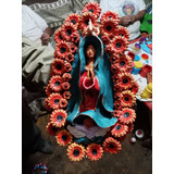 Barro Metepec - Virgen De Guadalupe - Artesanía Mexicana 