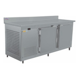 Balcão De Serviço Inox 500l Refrigerador 2 Portas Rf-038