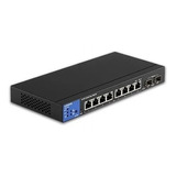 Switch Linksys Gigabit 8 Puertos Poe 1000mbps 2 Puertos /vc