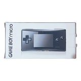 Gameboy Micro Black Japones Con Caja Impecable.