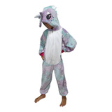 Pijama Luminoso Unicornio Polar Soft (talle 4 A 8) Cb