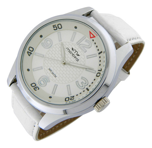 Reloj Montreal Hombre Ml1495 Caja Metal Resitente Al Agua