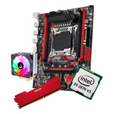 Kit Gamer Placa Mãe X99m Red Xeon E5 2670 V3 16gb + Cooler