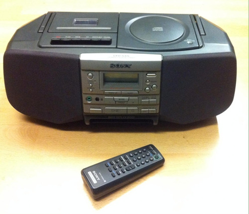 Sony Radio Grabador Cd- Impecable Cfd- Consultar X Descuento