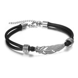 Pulsera Tobillera Pluma Caballeros Hombre Moda 2023