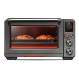 Horno De Aire Fryer Pro De Acero Inoxidable Negro