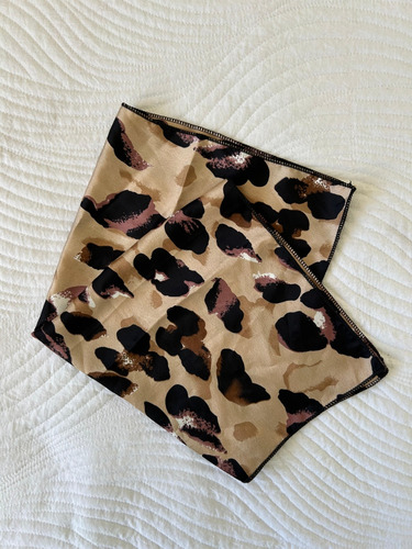 Pañuelo Animal Print - Hermoso Y Super Fino!