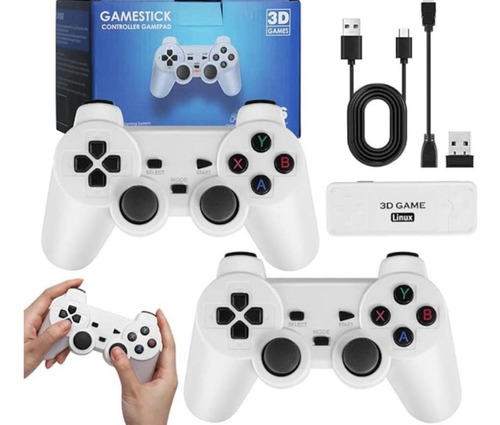 Controle Game Stick Y6 Gd10 Retrô - Remoto +11mil Jogos