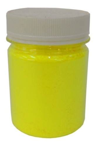 Pigmento Amarelo Fluorescente P Resinas E Plastisol 100 G