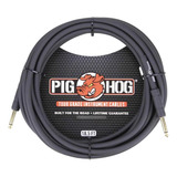 Pig Hog Cable P Guitarra, Bajo 6m Alta Calidad Y Resistencia