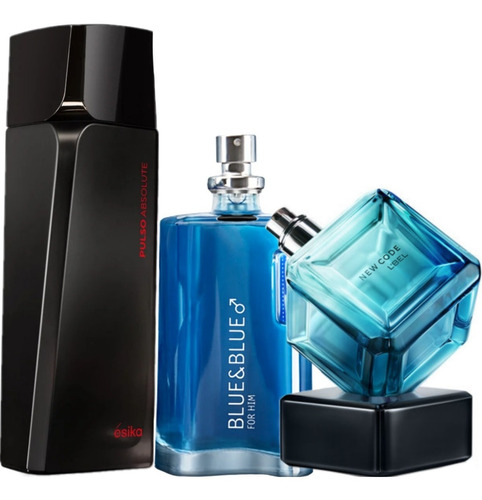Perfume Pulso + New Code + Blue And Blu - mL a $558