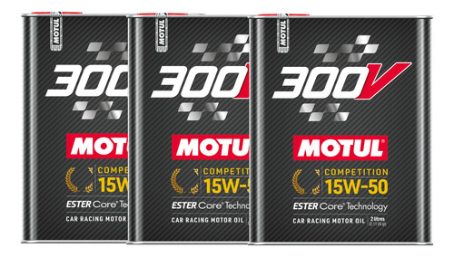 Aceite Motor Competencia Motul 300v Competition 15w50 6l