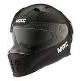 Casco Moto Integral Doble Visor Mac 069 Force Solid 