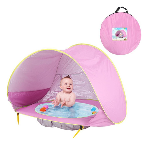 Tenda Barraca Infantil Bebê Piscina Areia Praia Proteção Uv